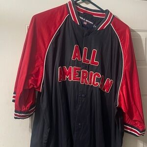 Polo by Ralph Lauren Navy and Red Sport jersey